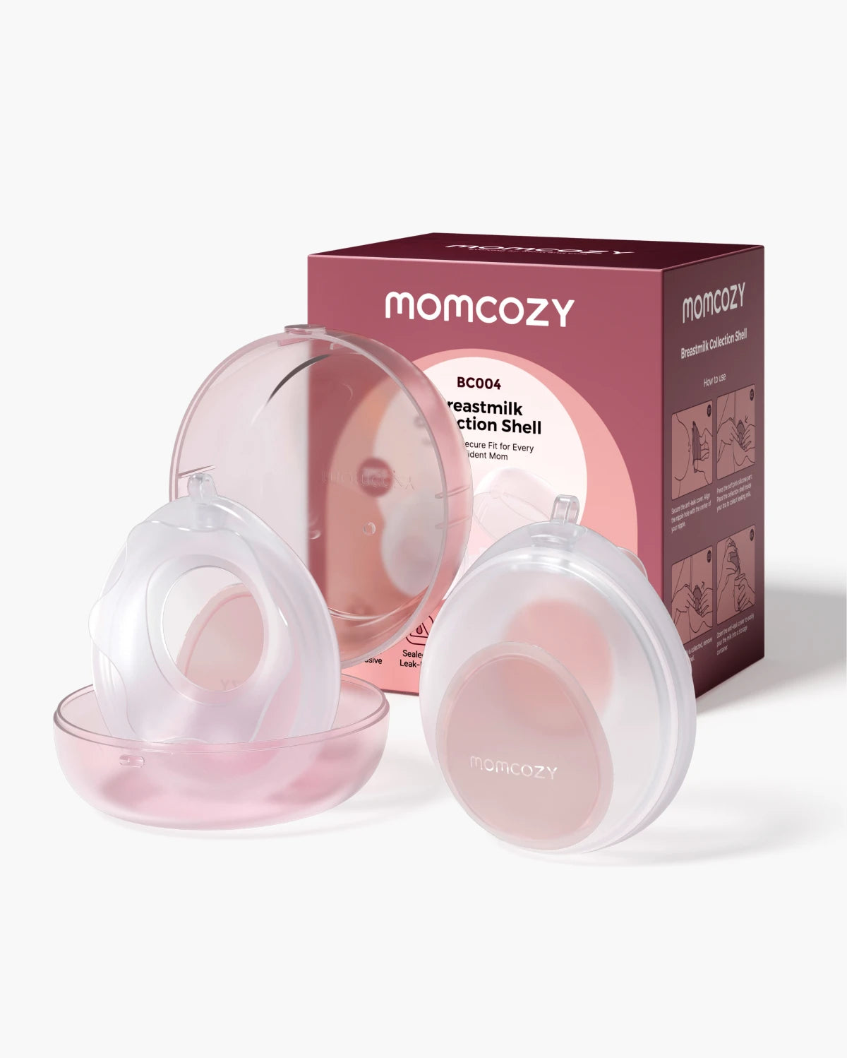 Momcozy Waterdrop Breast Milk Collection Shell - Image 11