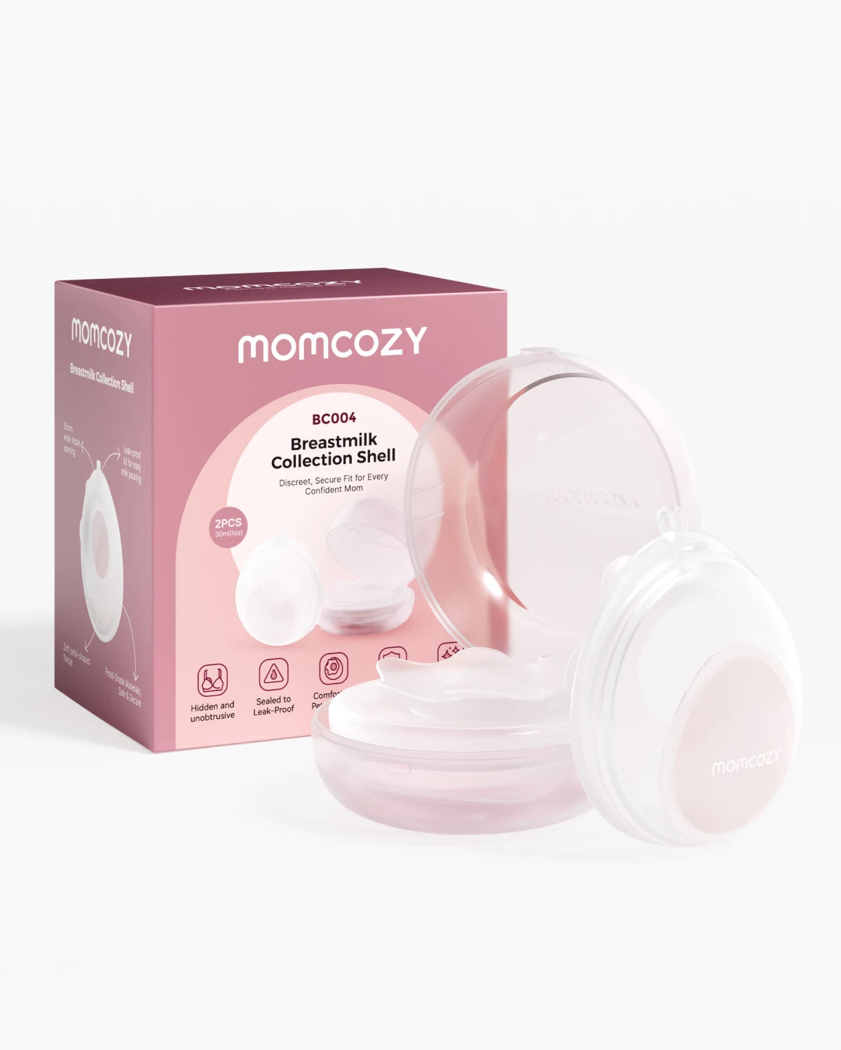 Momcozy Waterdrop Breast Milk Collection Shell - Image 10
