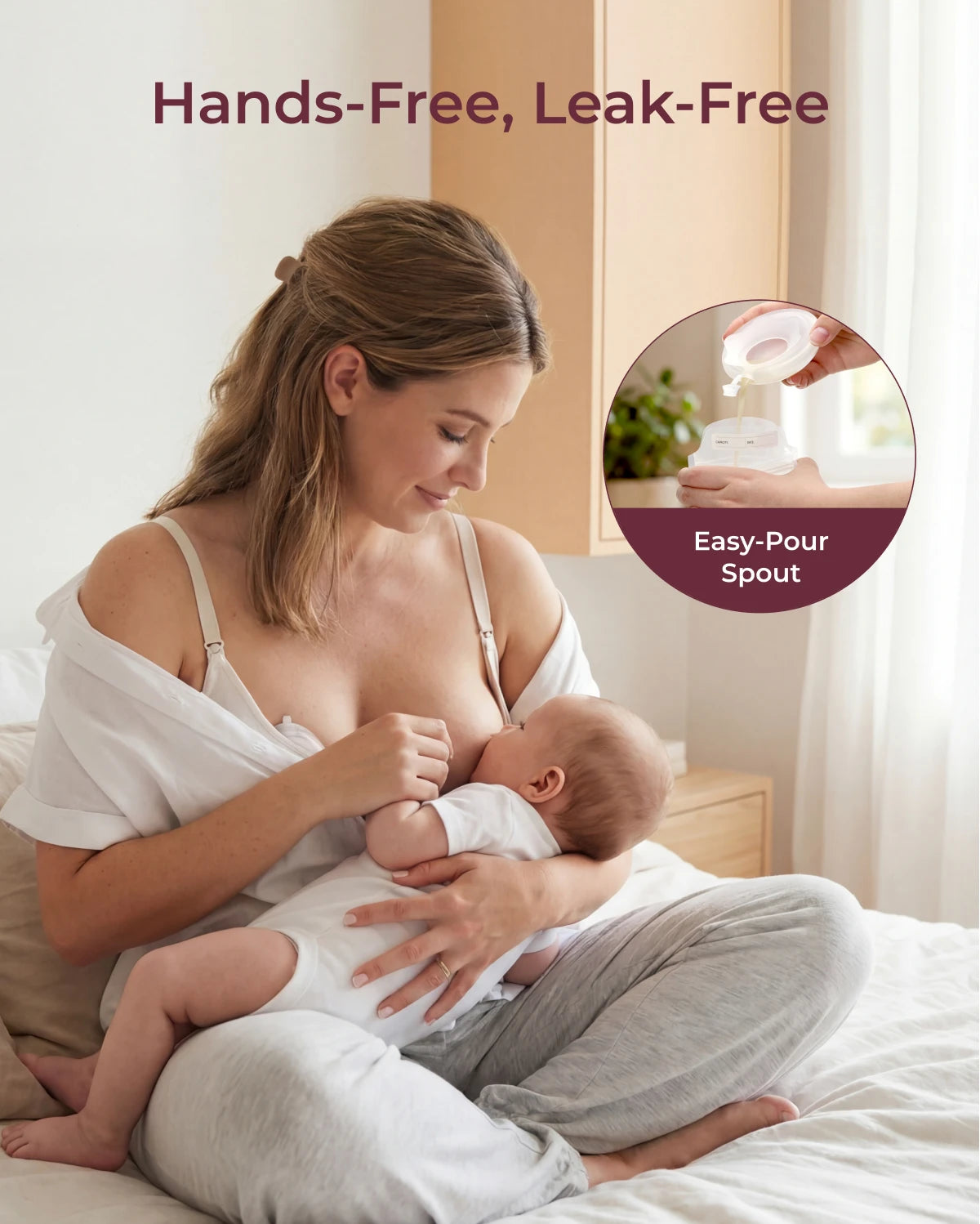 Momcozy Waterdrop Breast Milk Collection Shell - Image 5