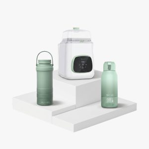 Cleaning and On-the-Go Bundle:  Bottle Washer and  Bottle Warmer and Bottle Cooler