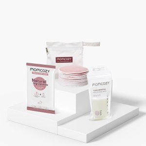 Pumping Essentials Bundle: Breast Pump Wipes. Reusable Breast Pads & Milk Storage Bags