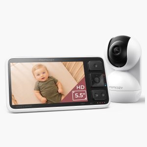 Smart Non-WiFi Baby Monitor 5.5-Inch Full HD (BM03 Black)