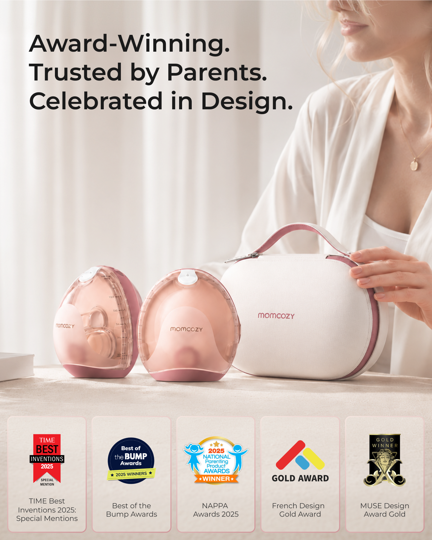 Momcozy Air 1 Ultra-slim Breast Pump - Image 21