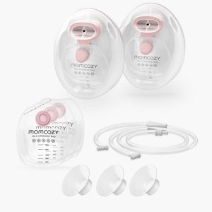 Momcozy Wearable Milk Collection Cups - for Momcozy V Series & Most Traditional Tube-Connected Electric Breast Pumps