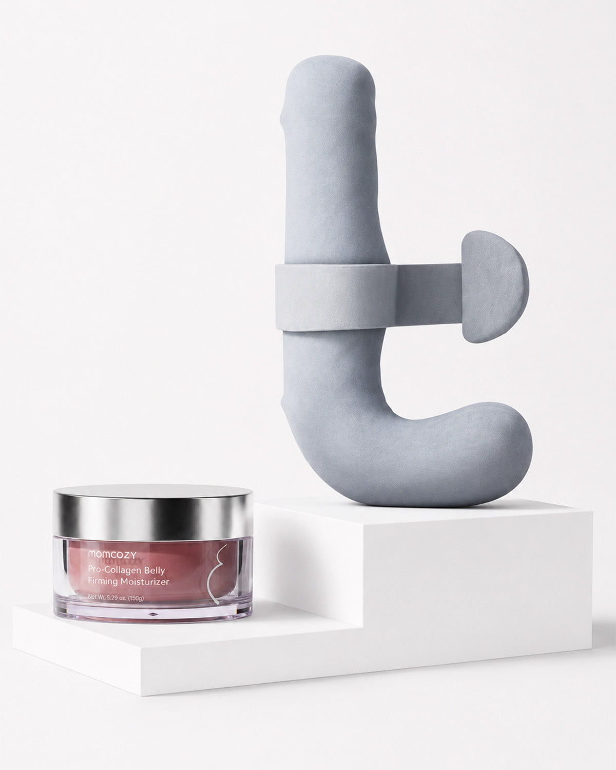 Pregnancy Comfort Bundle: Stretch Mark Cream. Pregnancy Pillow - Image 13