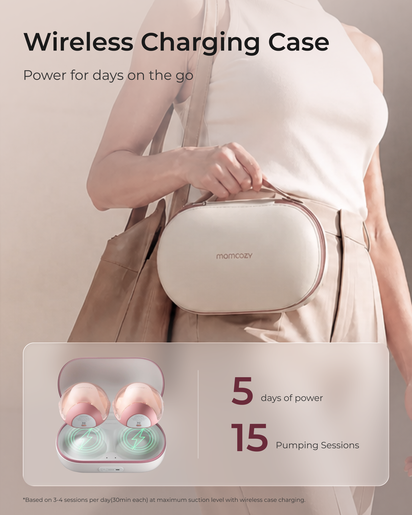 Momcozy Air 1 Ultra-slim Breast Pump - Image 23