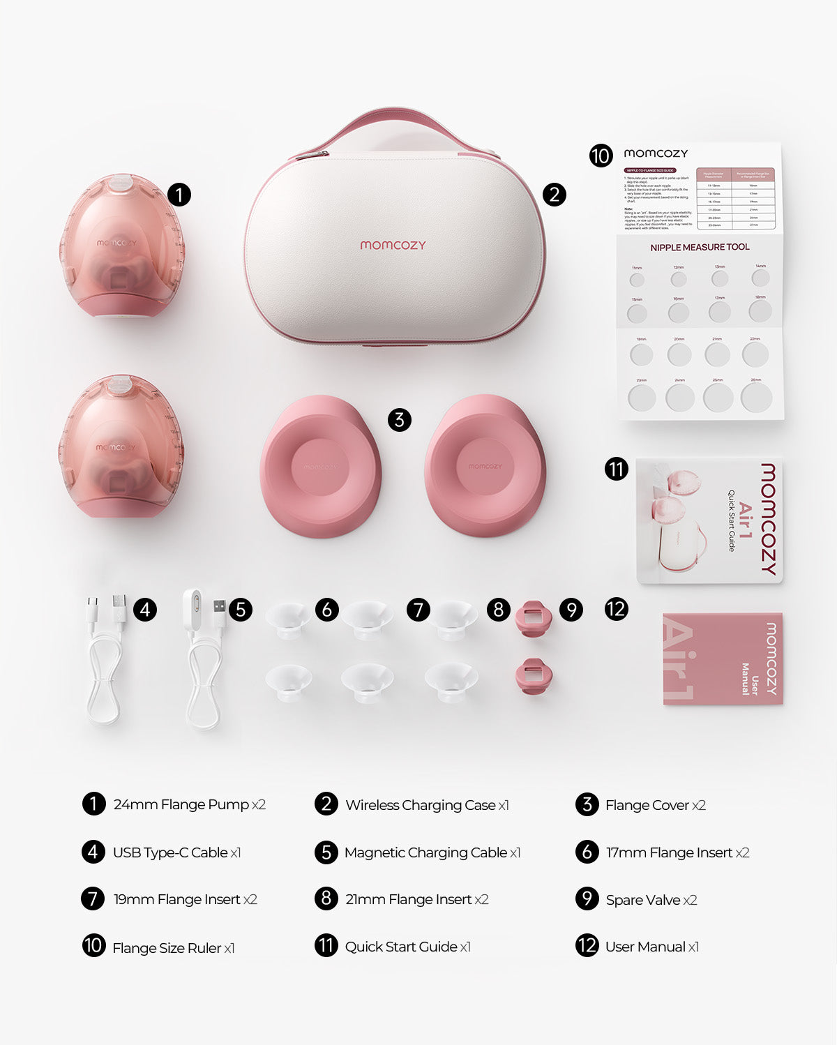 Momcozy Air 1 Ultra-slim Breast Pump - Image 17