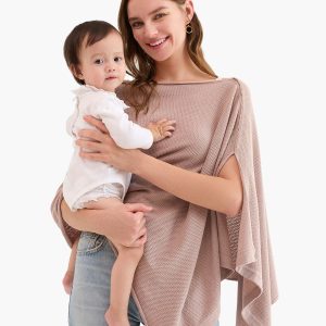 Momcozy Nursing Cover - Soft. Breathable. Multi-Use Privacy Poncho