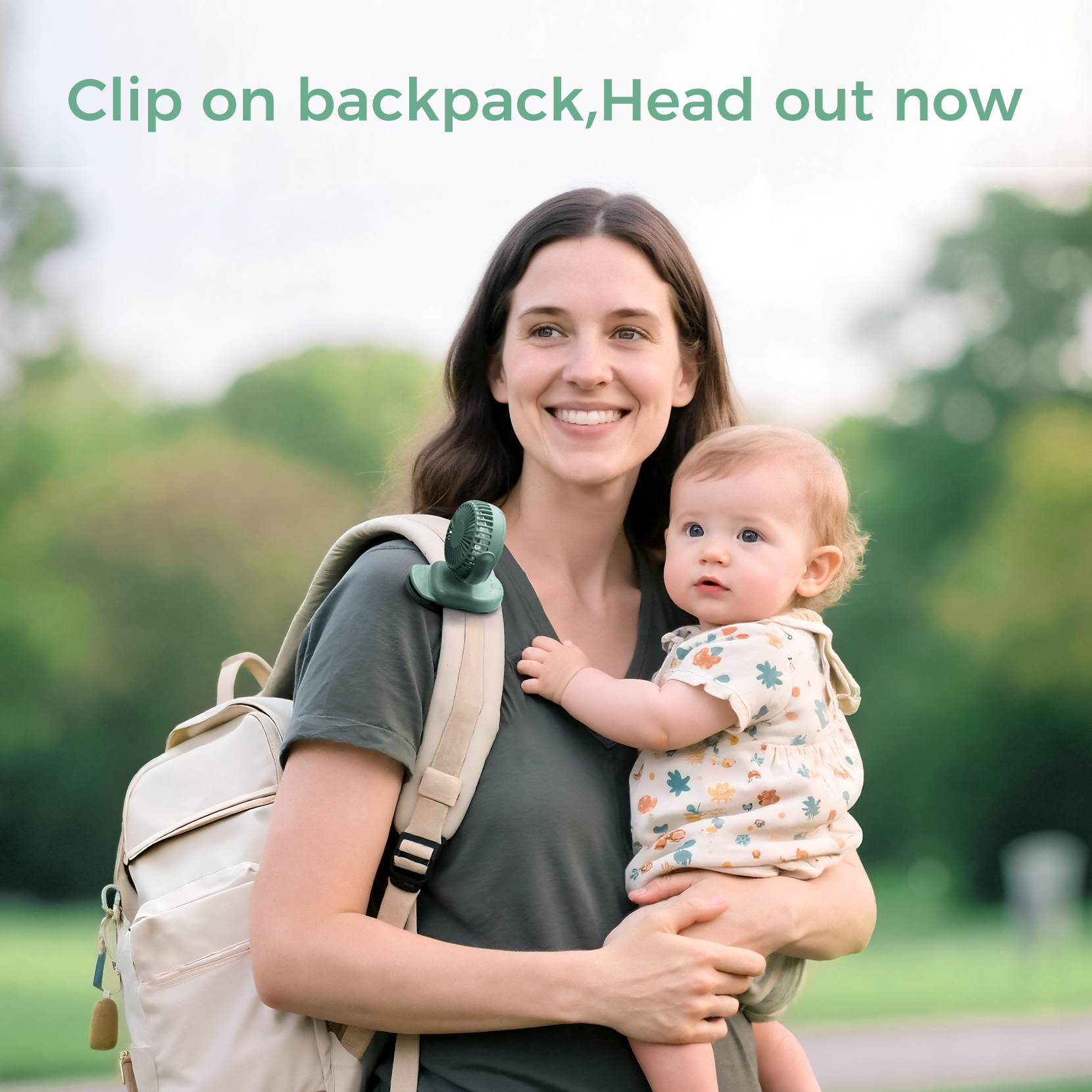 Momcozy Clip-On 4-Speed Stroller Fan - Image 30