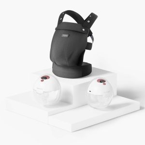 On-the-Go Bundle: M5 Smart Breast Pump and PureHug Baby Carrier