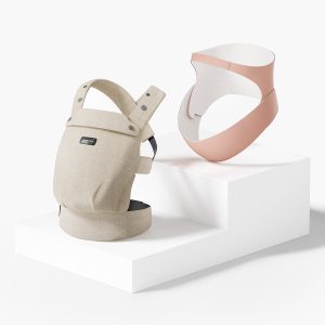 Comfort Bundle: PureHug Baby Carrier Khaki Color and Ergonest Belly Band