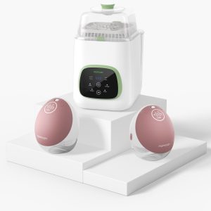 Pump & Clean Bundle: M9 Hands-free Breast Pump and KleanPal Pro Baby Bottle Washer
