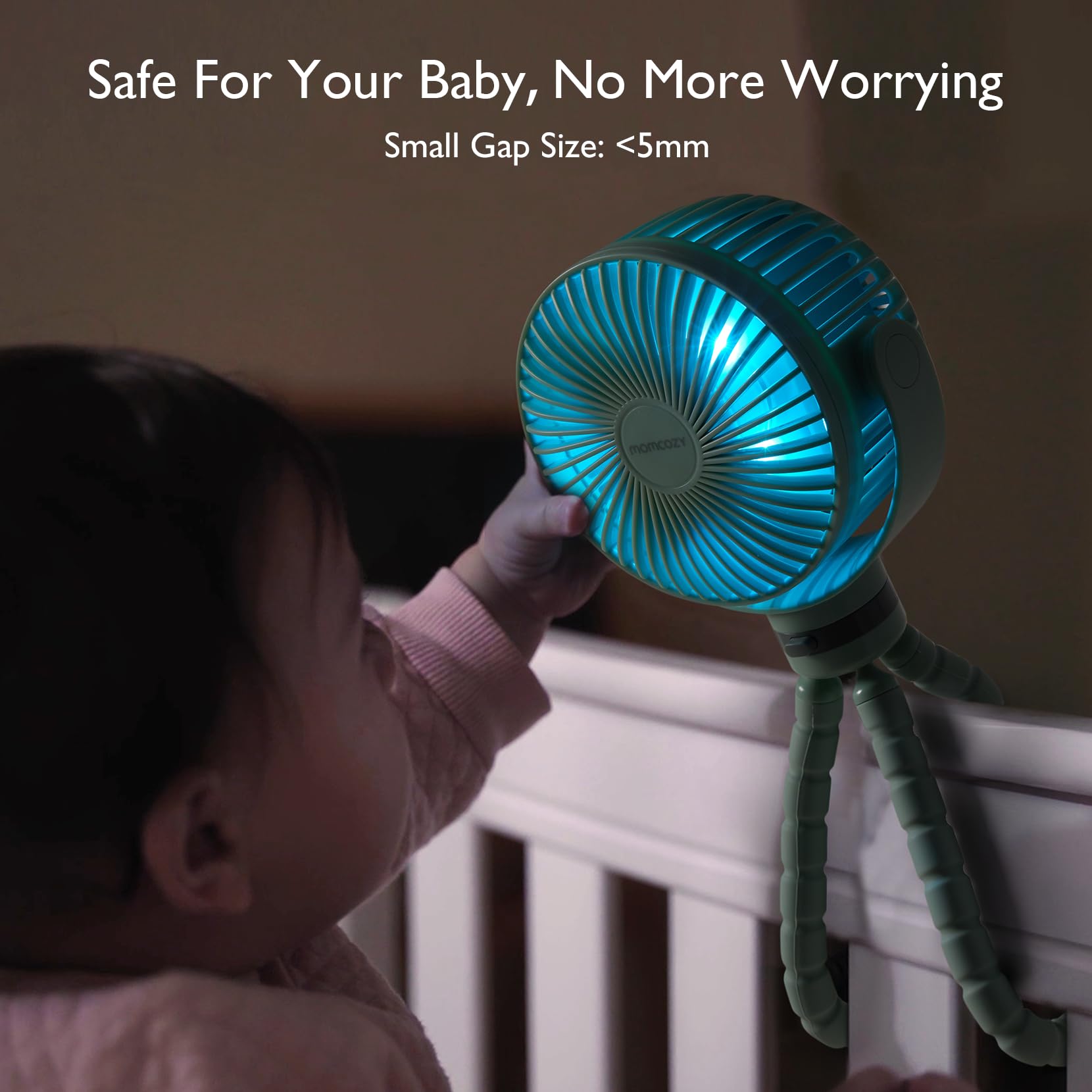 Momcozy Portable Stroller Fan - Image 7