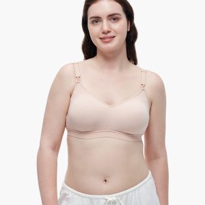 Momcozy Tencel™ Fabric Seamless Breast Pump Bra