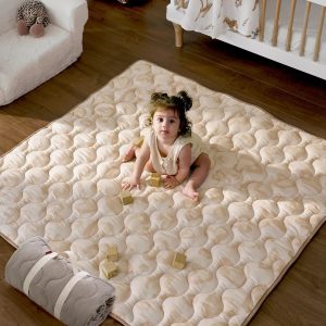 Baby Portable Playmat - Leopard Brown