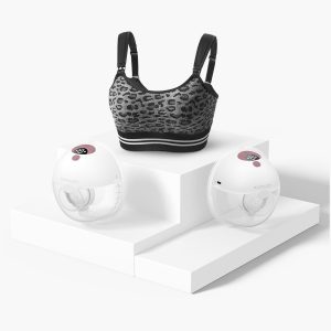 M5 Smart Bra Bundle: Double M5 Smart Breast Pump and 4-in-1 Pumping Bra(YN12)