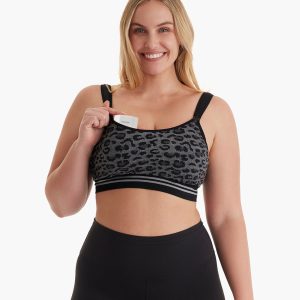 4-in-1 Hands Free Seamless Stretch Fabric Pumping Bra