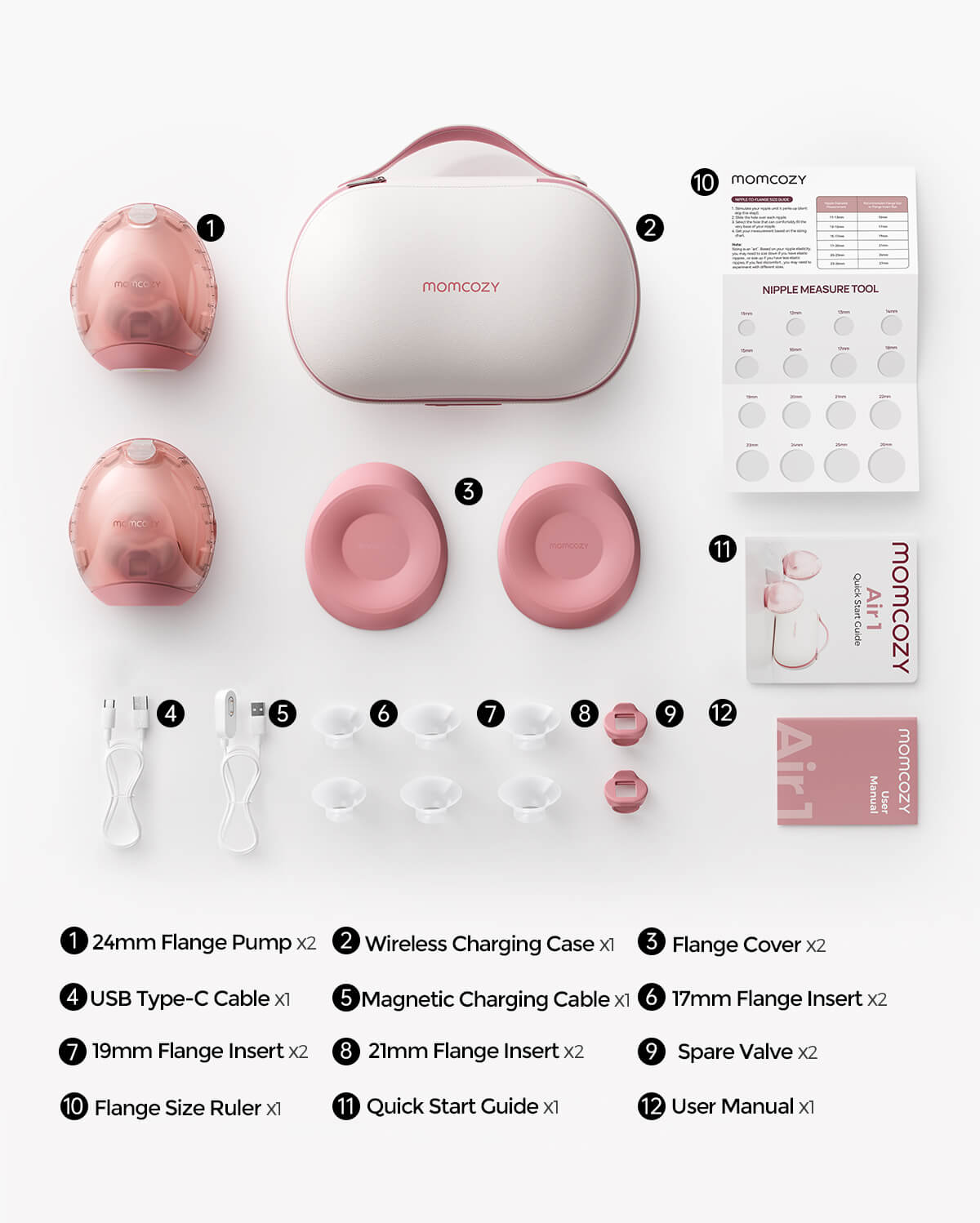 Momcozy Air 1 Ultra-slim Breast Pump - Image 10