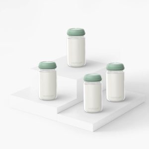 Natural Baby Bottle Compatible with Momcozy 22oz Cooler. 4PCS