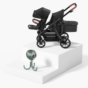 Outing Bundle: ChangeGo Baby Stroller and Handheld Cooling Fan